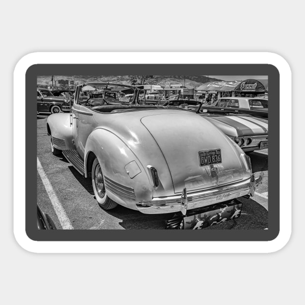 1941 Packard 110 Special Convertible Sticker by Gestalt Imagery